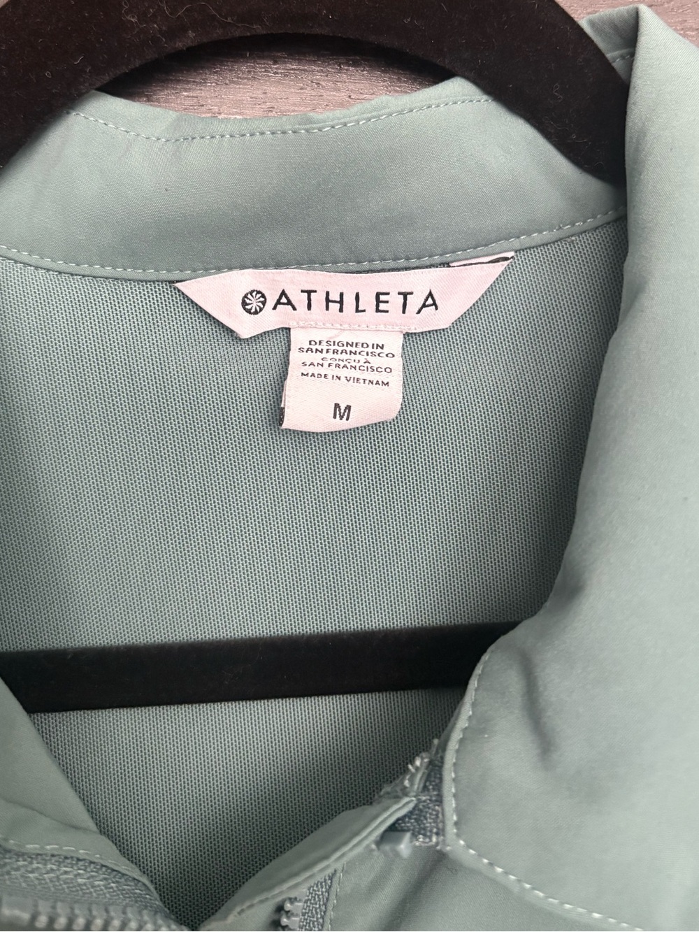 Athleta Topspin Dress Deep Ocean Teal Travel Golf Tennis Active Athleisure UPF M - Picture 7 of 11